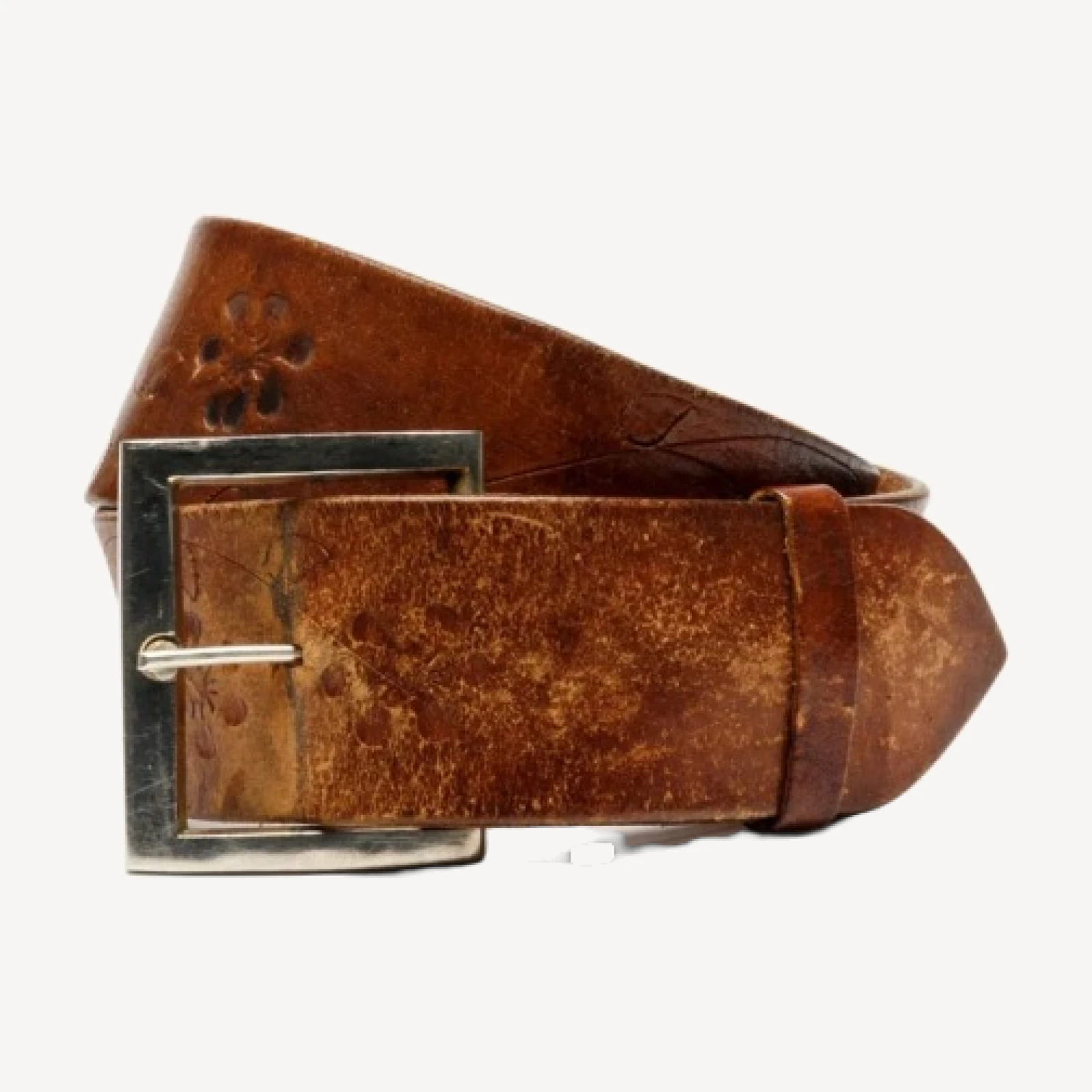 RE/DONE Vintage | 70s Tooled Leather Belt