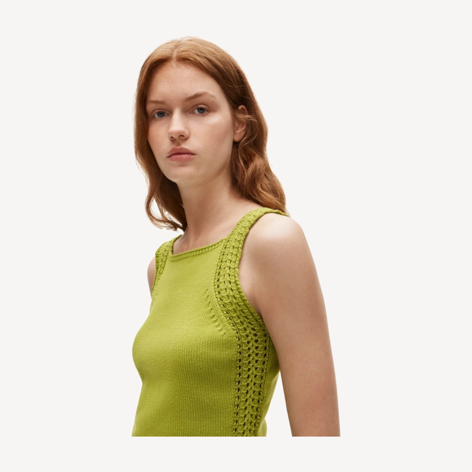 Crochet sweater-tank