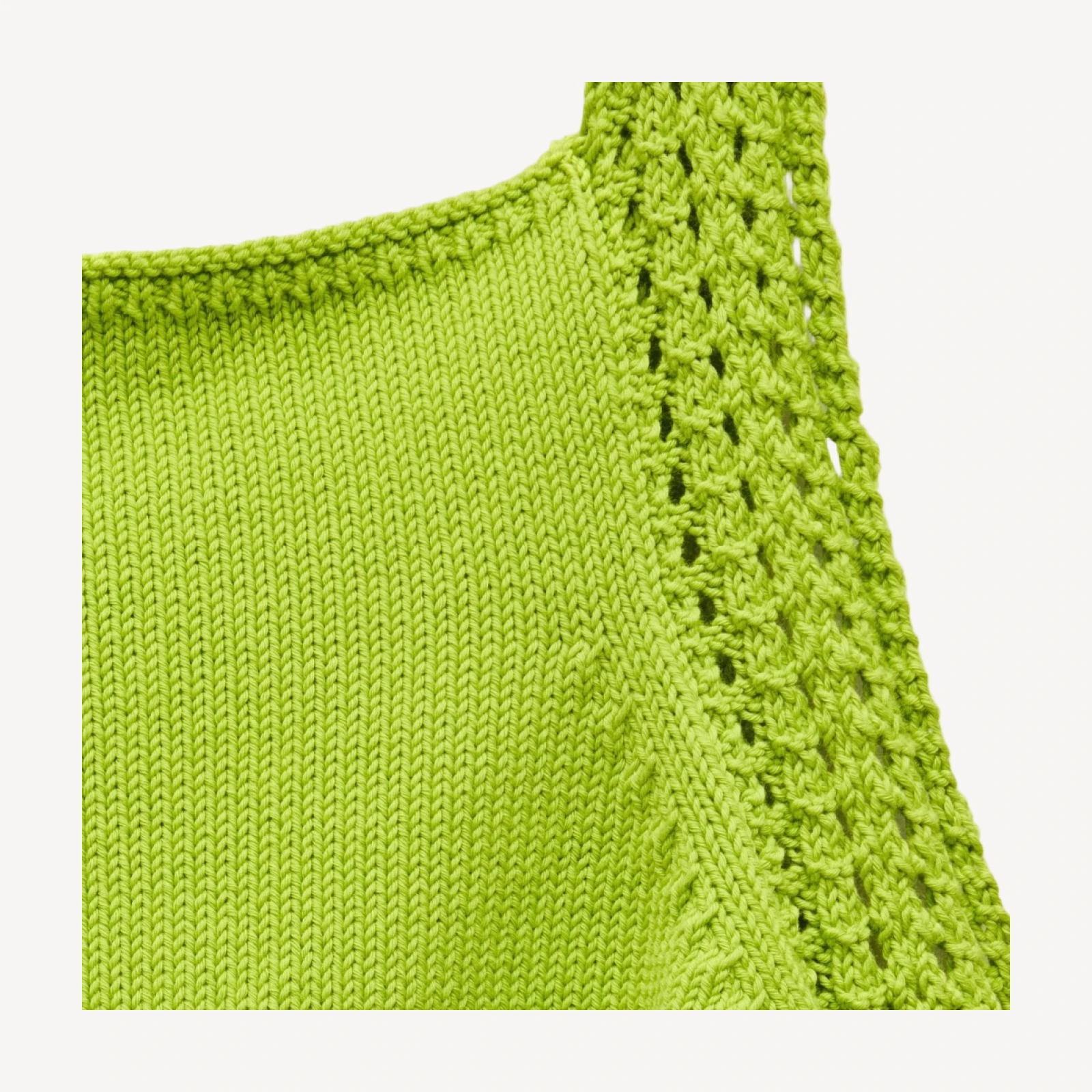 Crochet sweater-tank