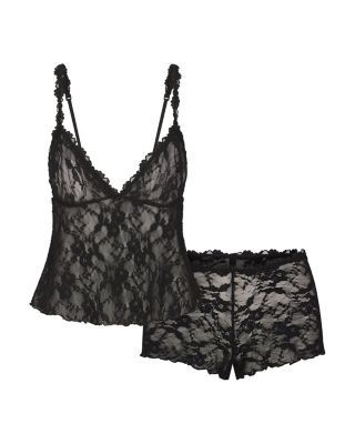 Skims Stretch Floral Lace Camisole Set