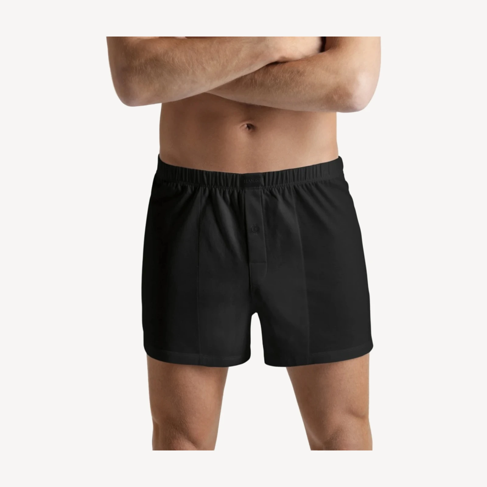 HANRO® cotton sporty button fly boxer