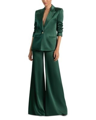 Alice and Olivia Silas Single Breasted Blazer