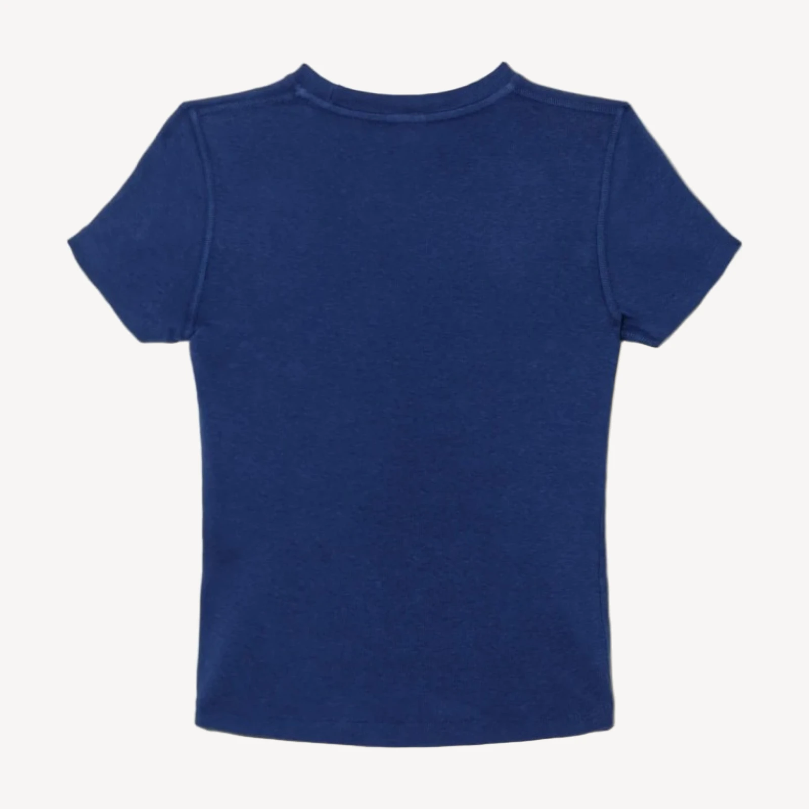 90s Baby "Créme De La Créme" Tee - Postman Blue