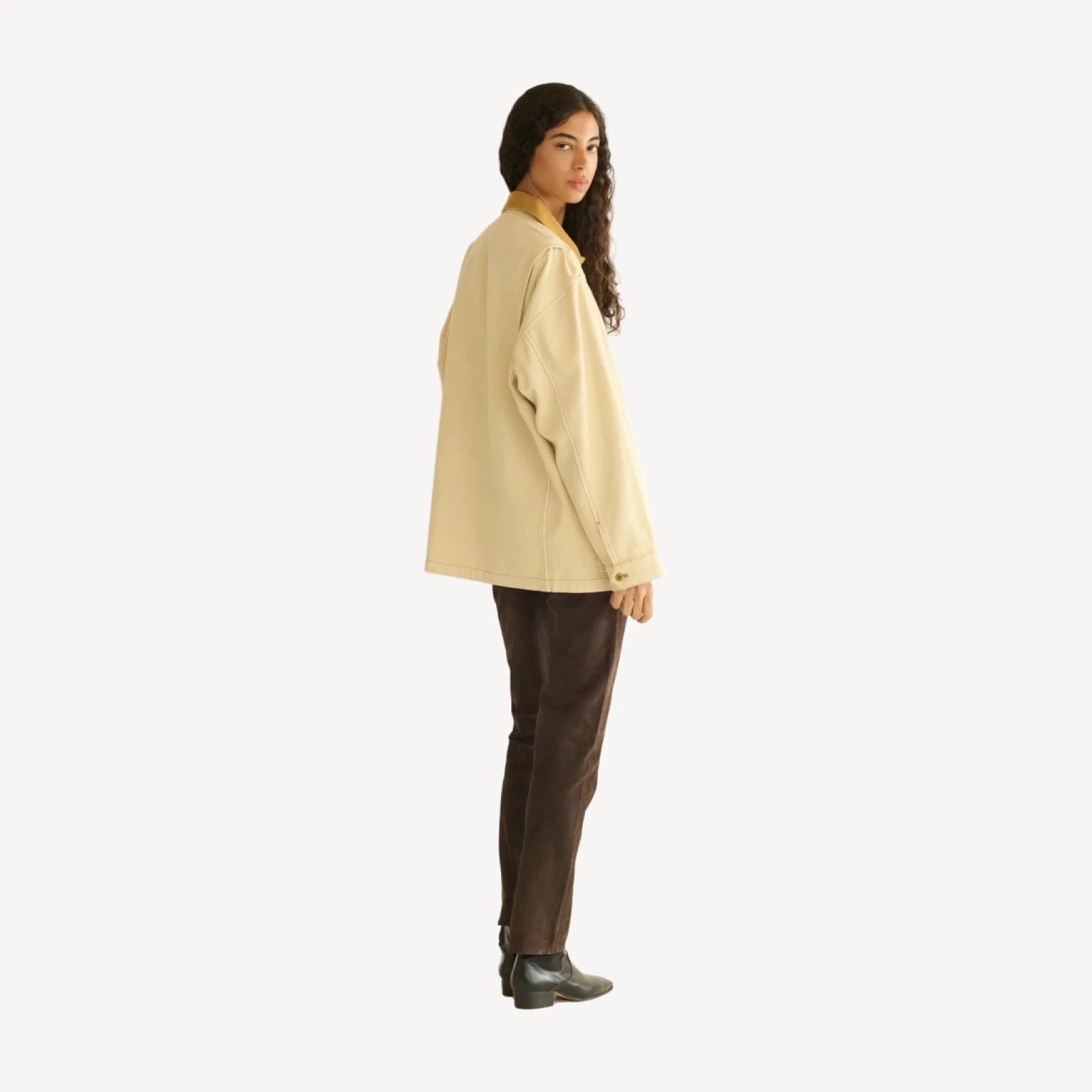 PASCUAL JACKET -- STRAW