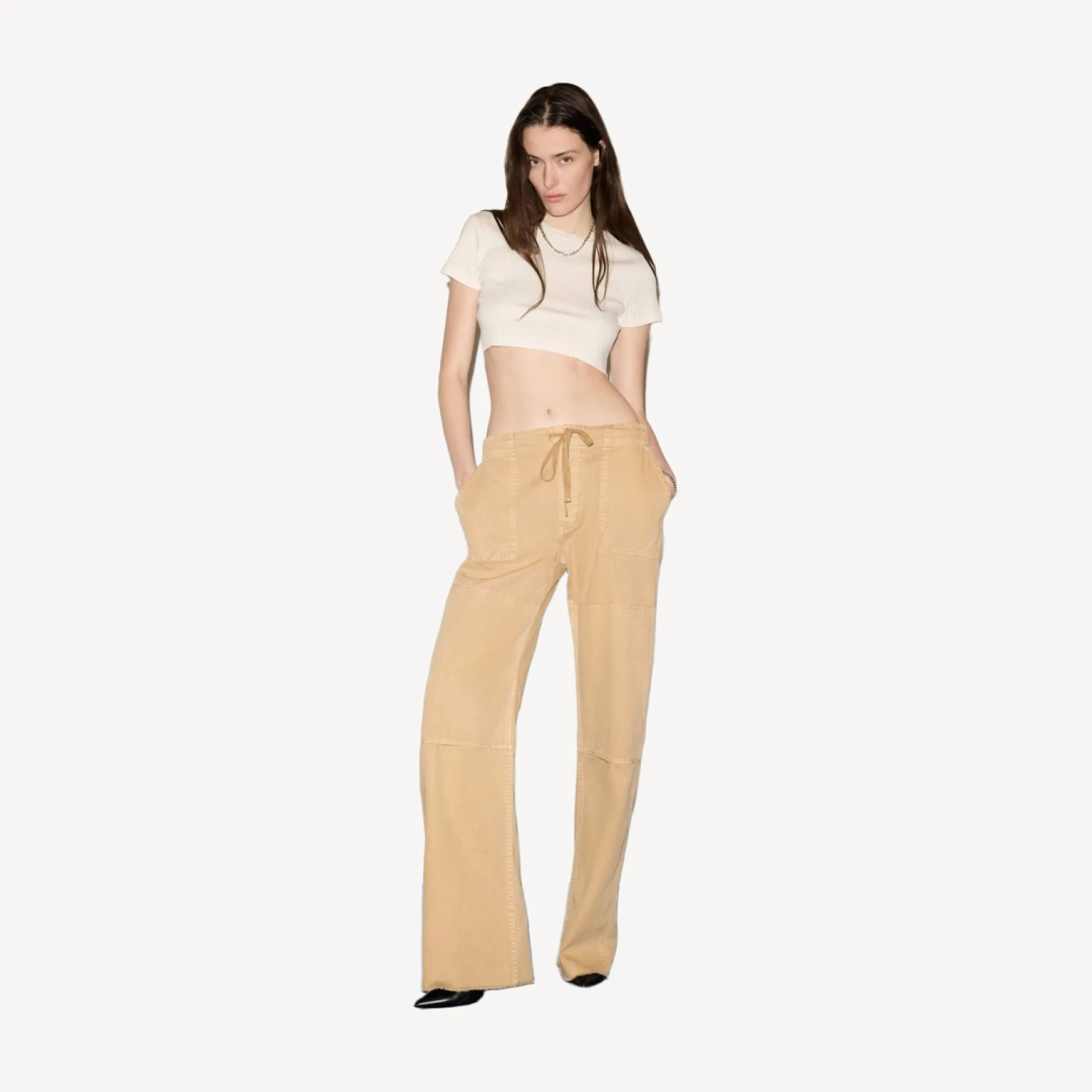 Cropped 60s Slim Tee