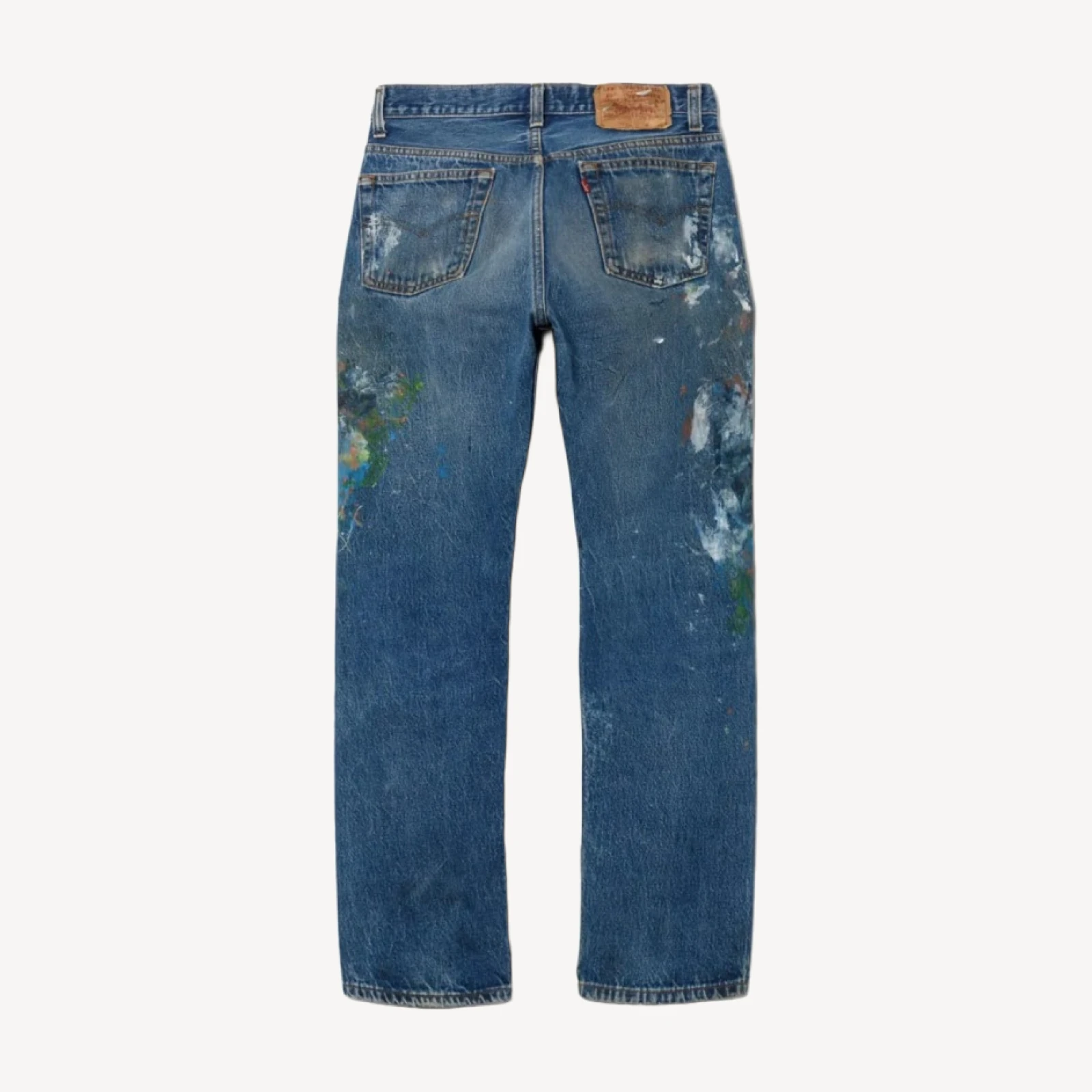 80s Paint Splattered Levis 501 -#123