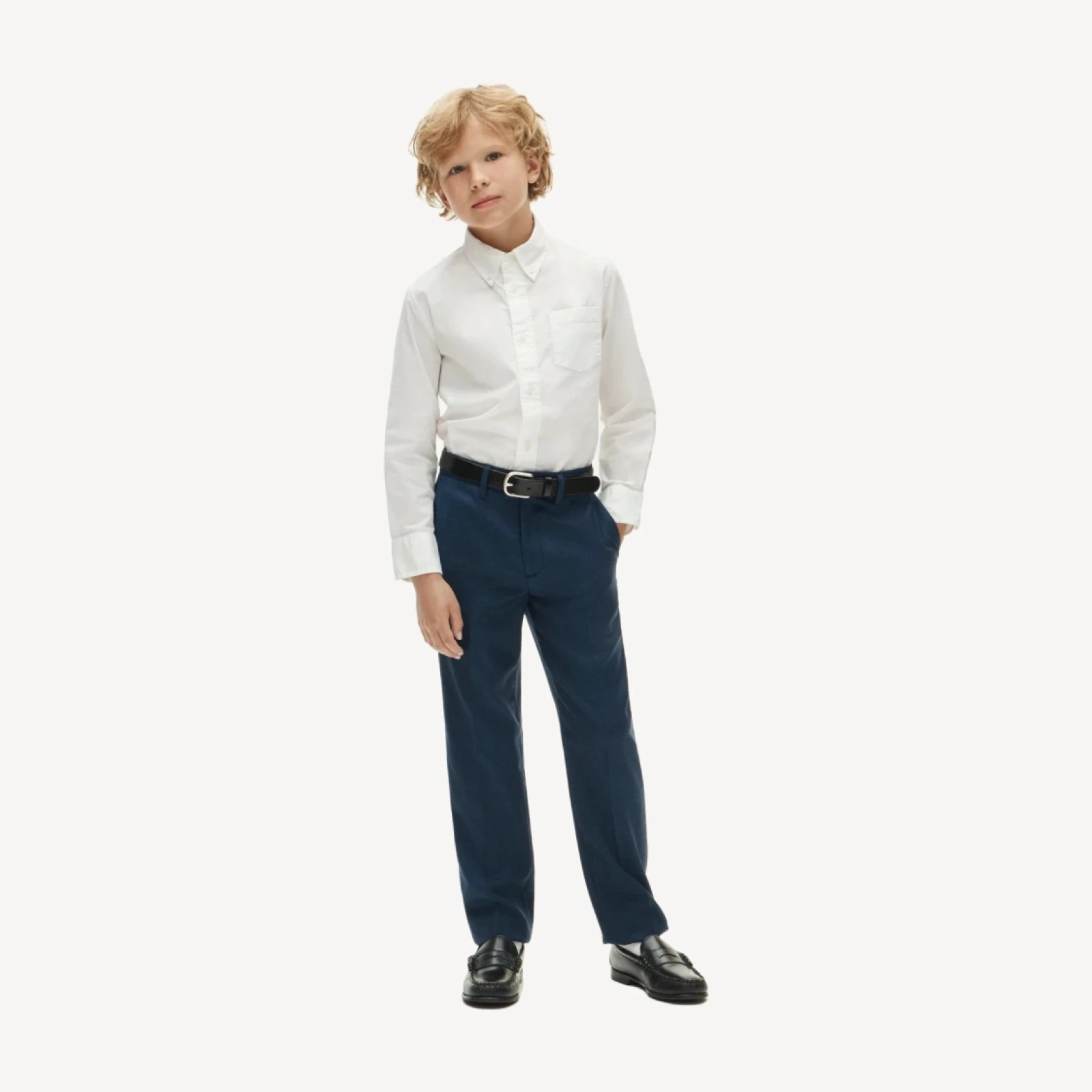 Boys' slim Ludlow suit pant in stretch worsted wool blend