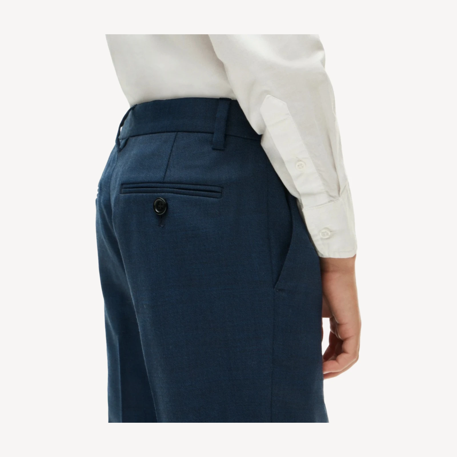 Boys' slim Ludlow suit pant in stretch worsted wool blend