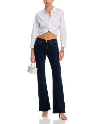 Alice and Olivia Phebe Twist Front Shirt