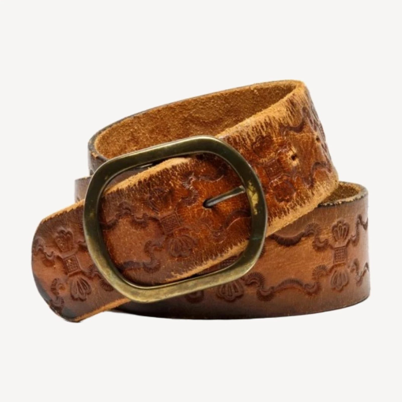RE/DONE Vintage | 70s Tooled Leather Belt