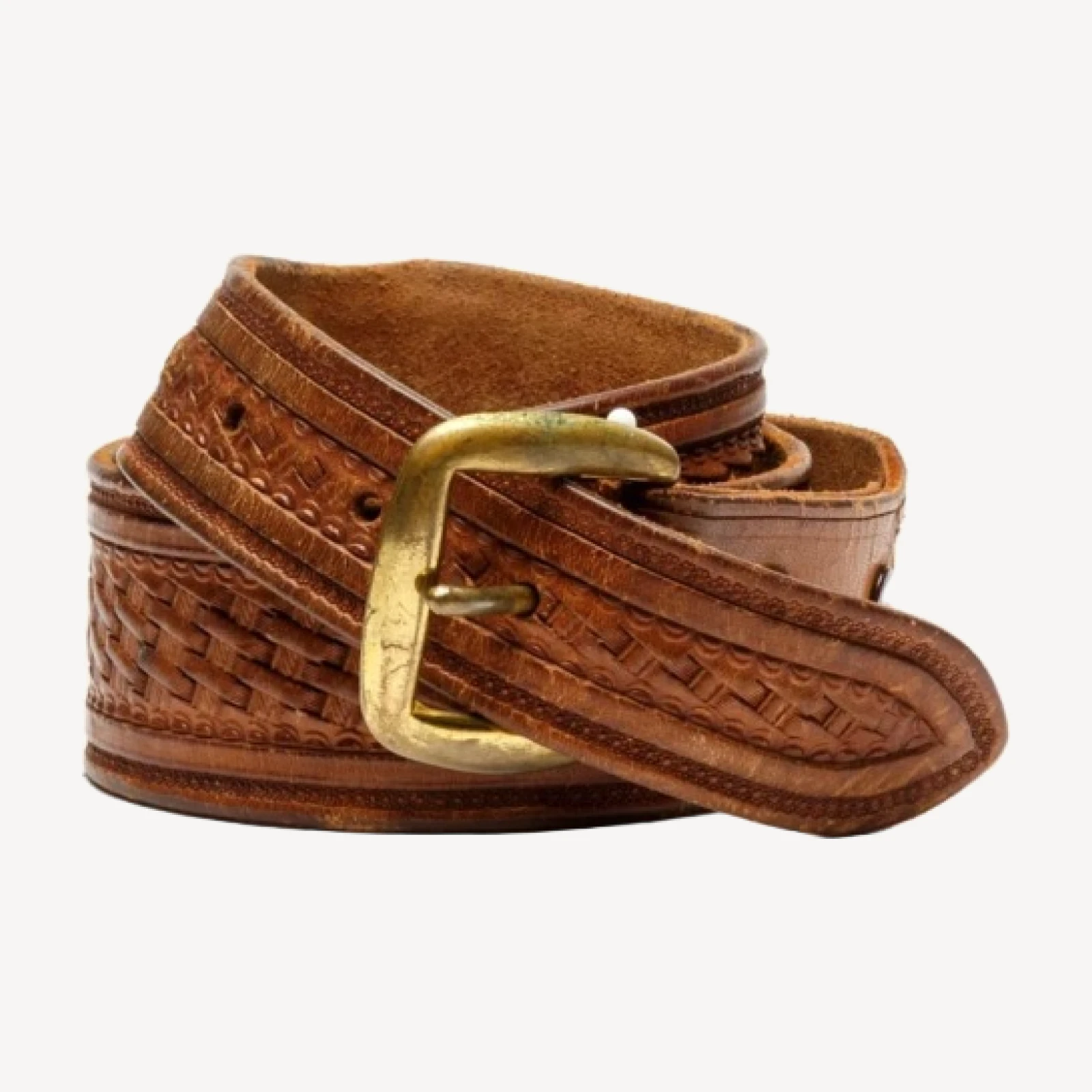 RE/DONE Vintage | 70s Tooled Leather Belt
