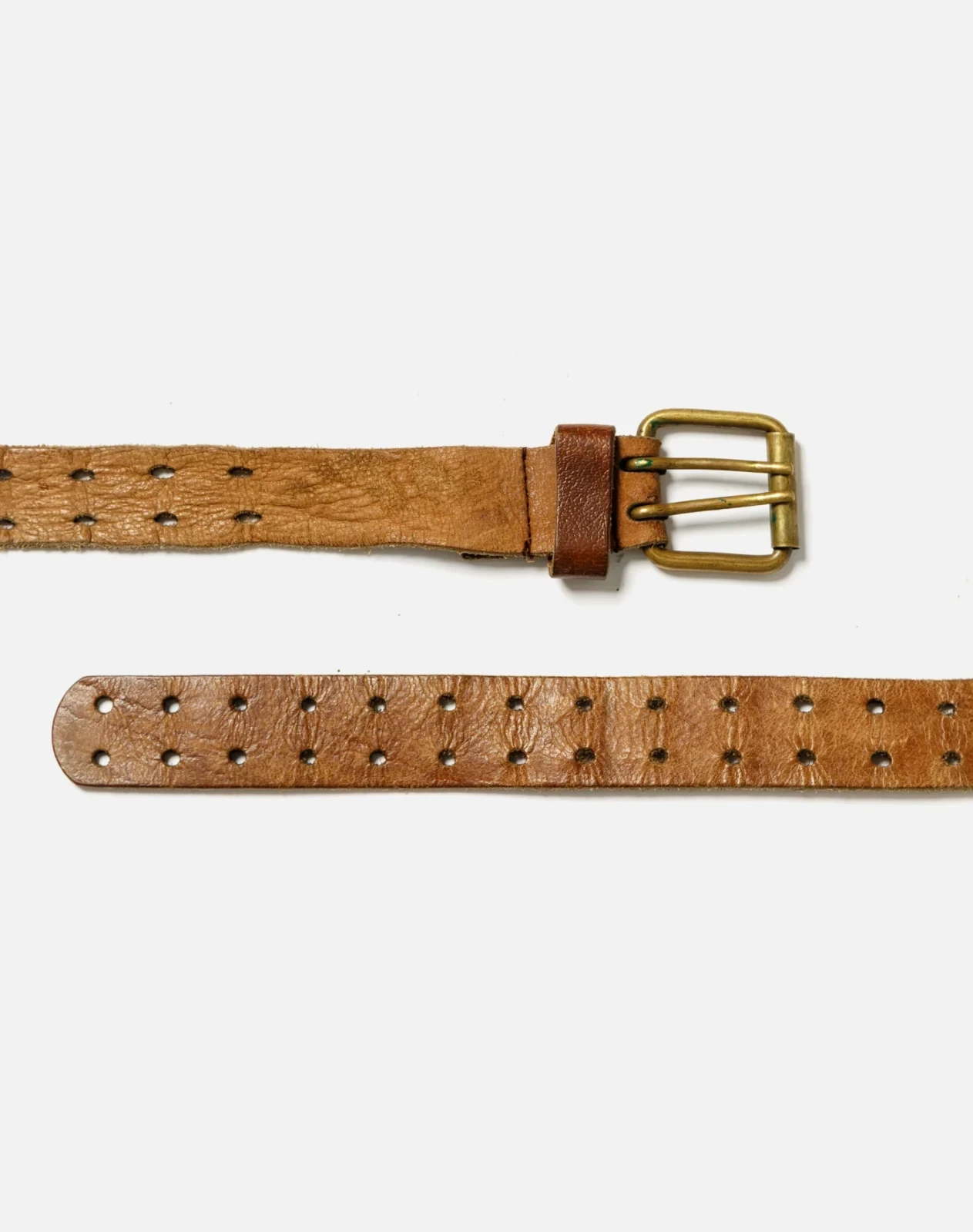 RE/DONE Vintage | 80s Punch Hole Leather Belt