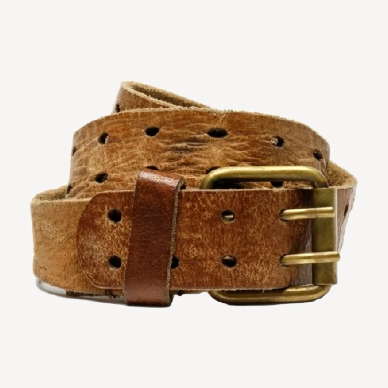 RE/DONE Vintage | 80s Punch Hole Leather Belt