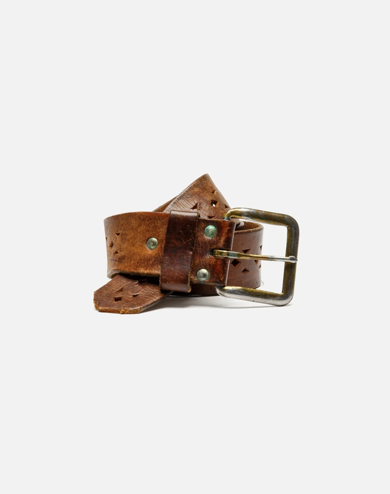 RE/DONE Vintage | 70s Cutout Leather Belt