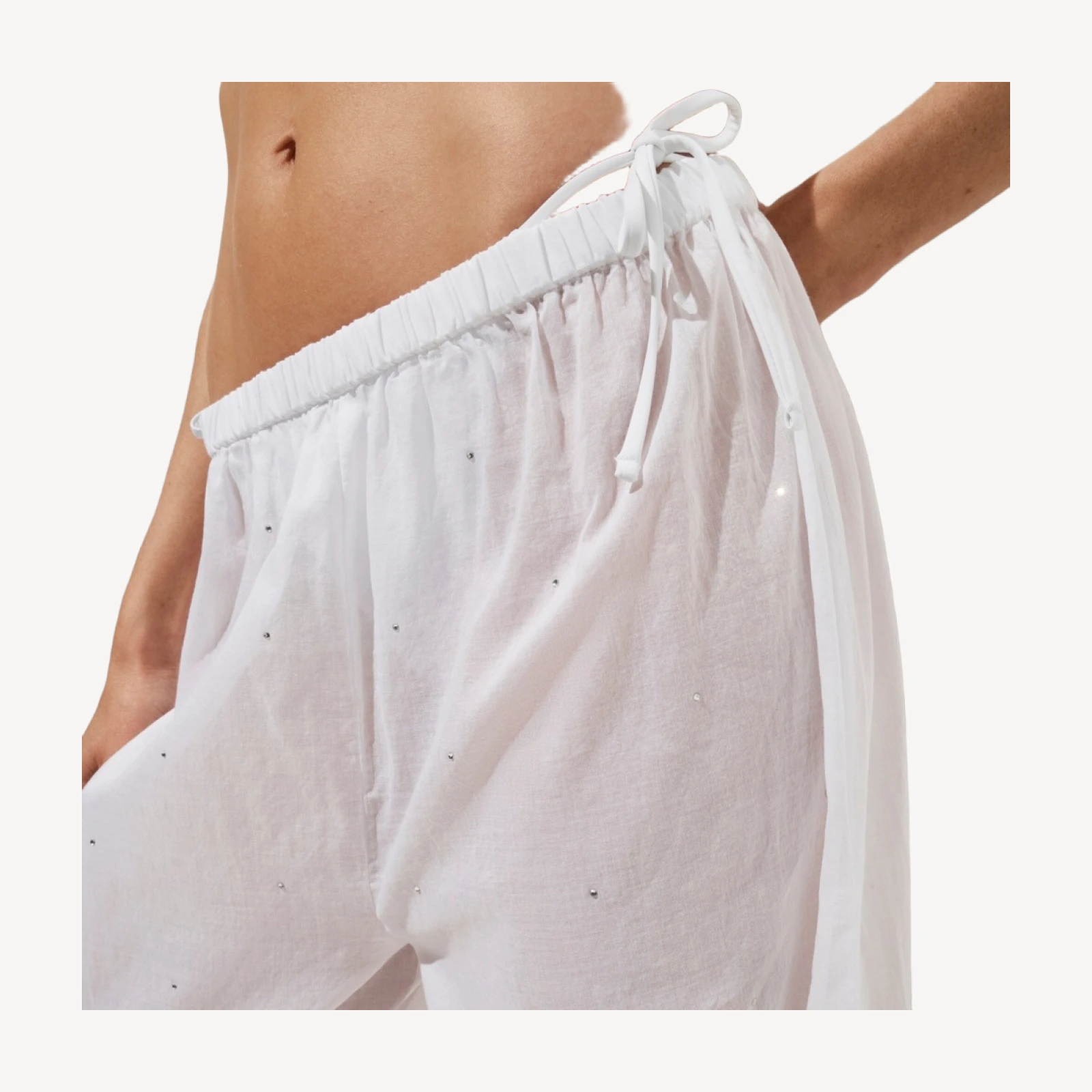Embellished balloon pant