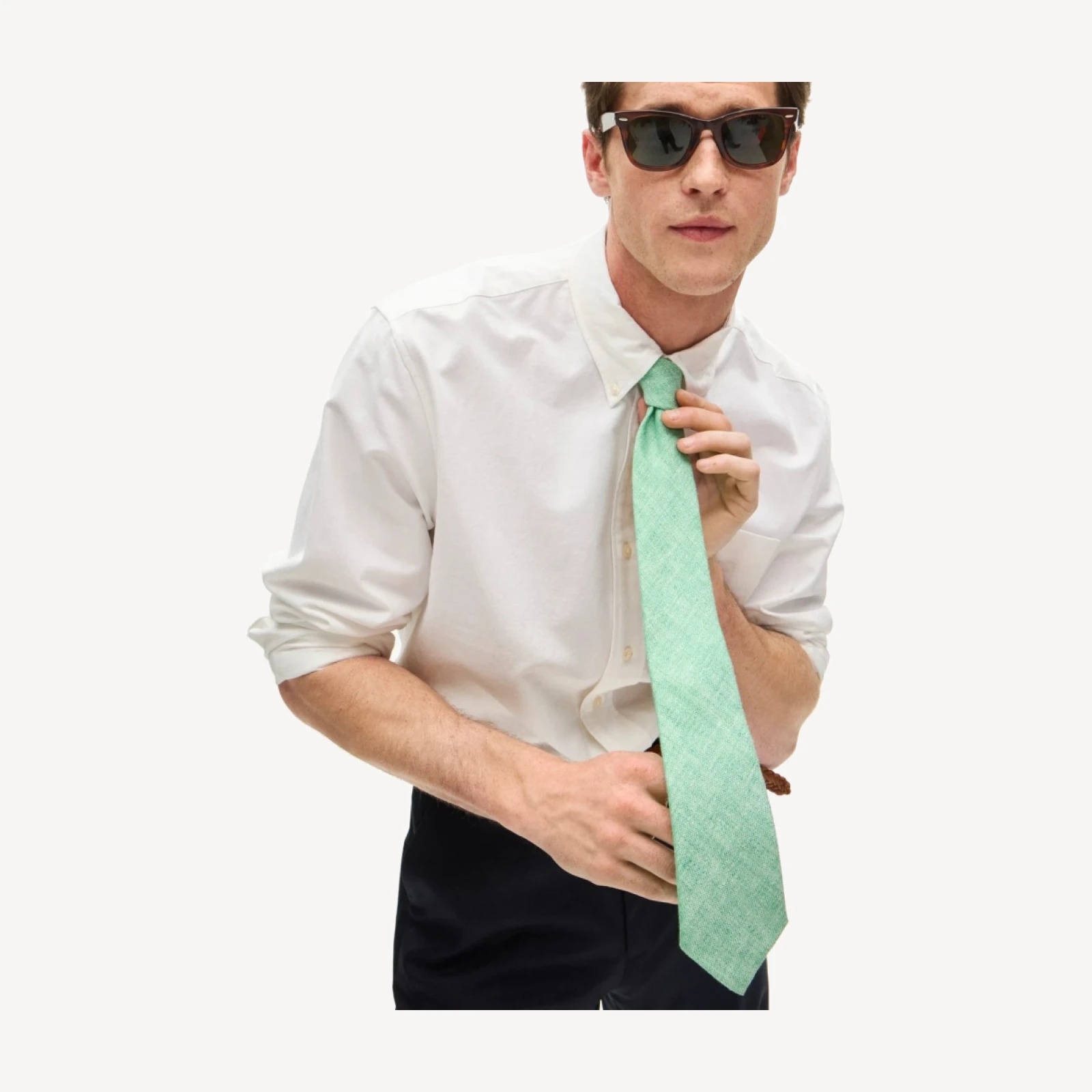 Italian linen tie