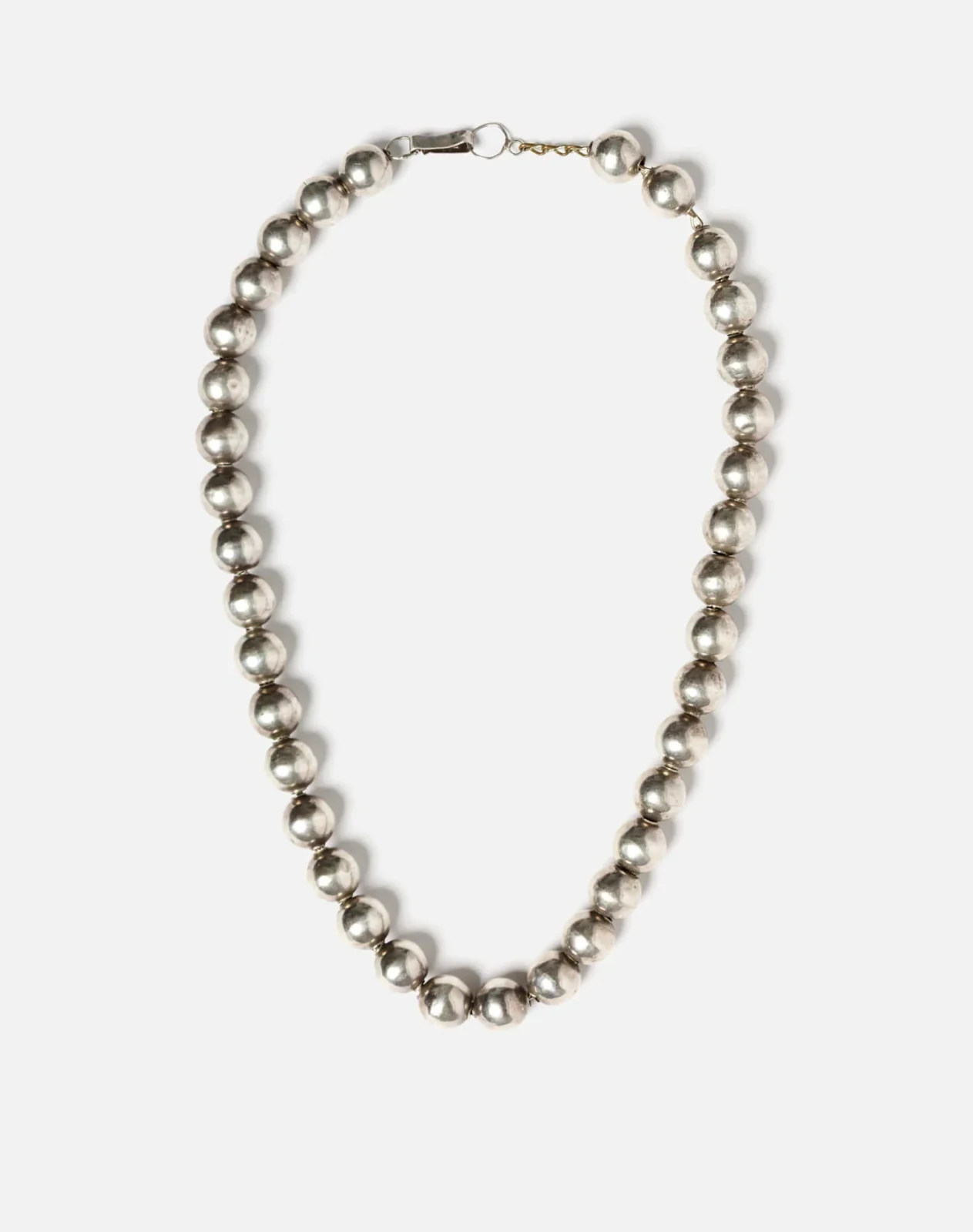 RE/DONE Vintage | 70s Silver Ball Necklace