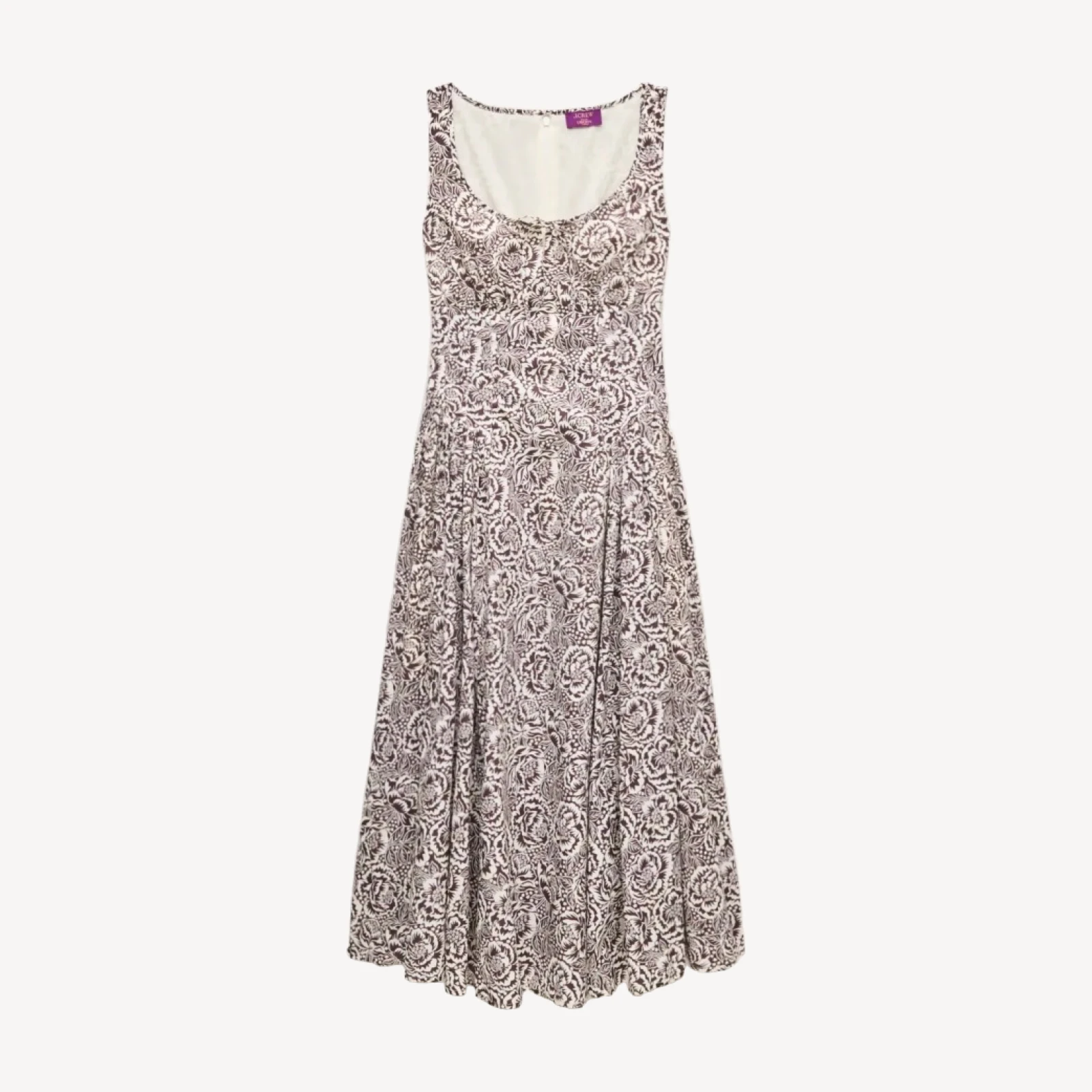 Midi dress in Liberty® floral fabric