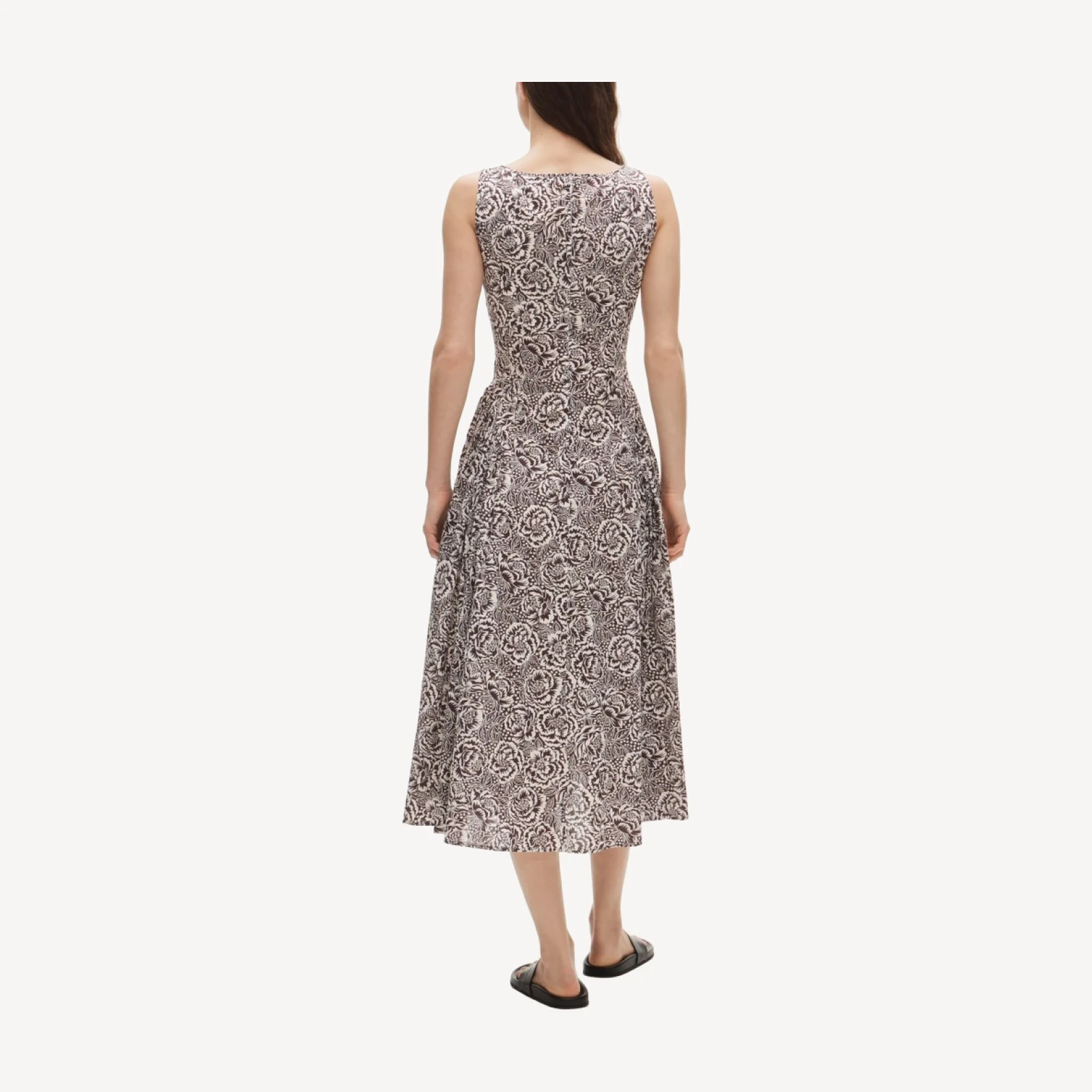 Midi dress in Liberty® floral fabric