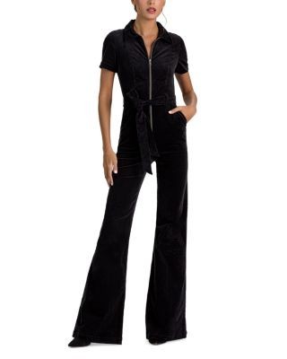 Alice and Olivia Gorgeous Wide Leg Jumpsuit