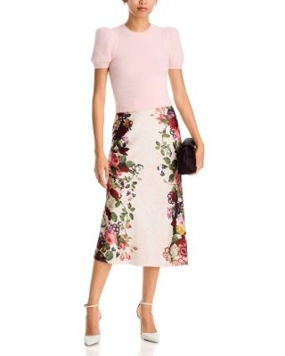 Alice and Olivia Ciara Crewneck Sweater
