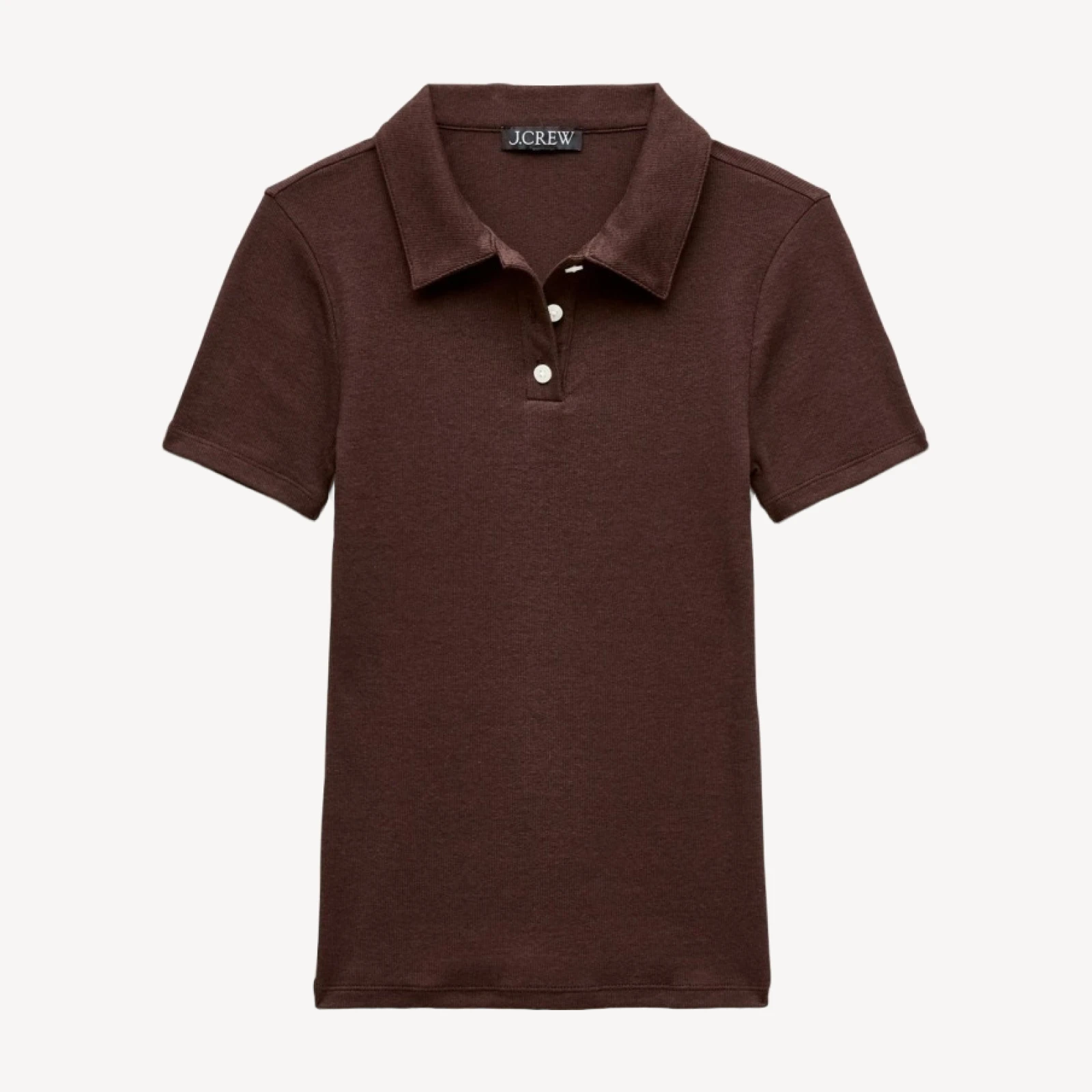 Lightweight short-sleeve polo shirt