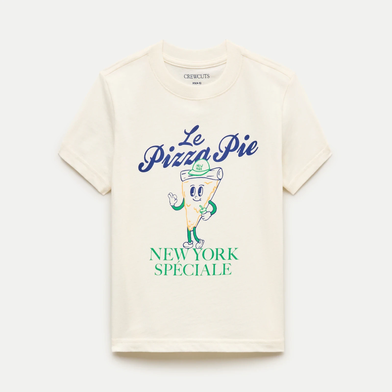Kids' short-sleeve "Le pizza" graphic T-shirt