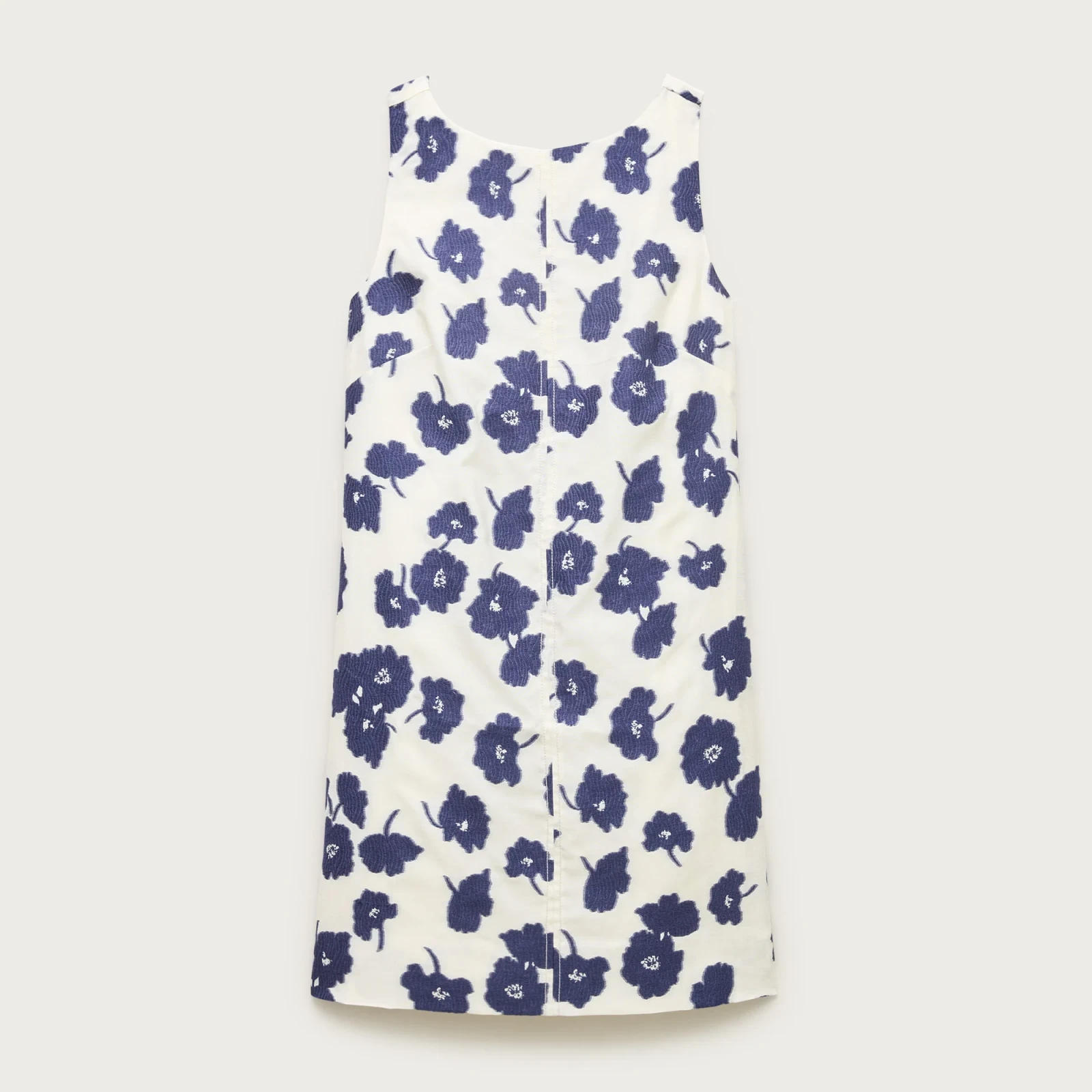 Billie dress in blurred floral jacquard