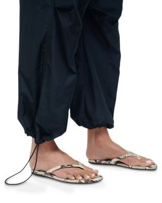 Staud Dash Silk Blend Drawstring Pants