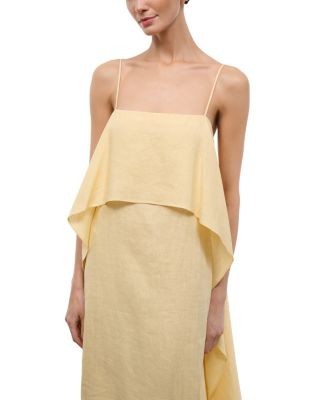 Staud Valencia Linen Dress