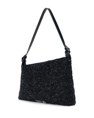 Staud Dani Mini Beaded Shoulder Bag