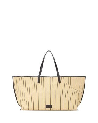 Staud Christos Large Striped Tote Bag