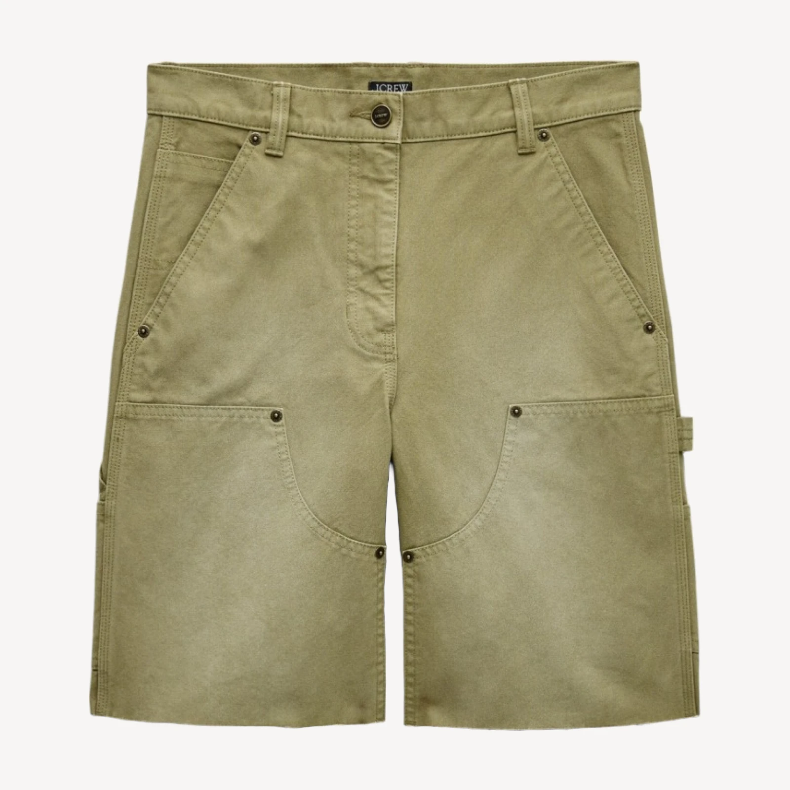 Painter short in canvas