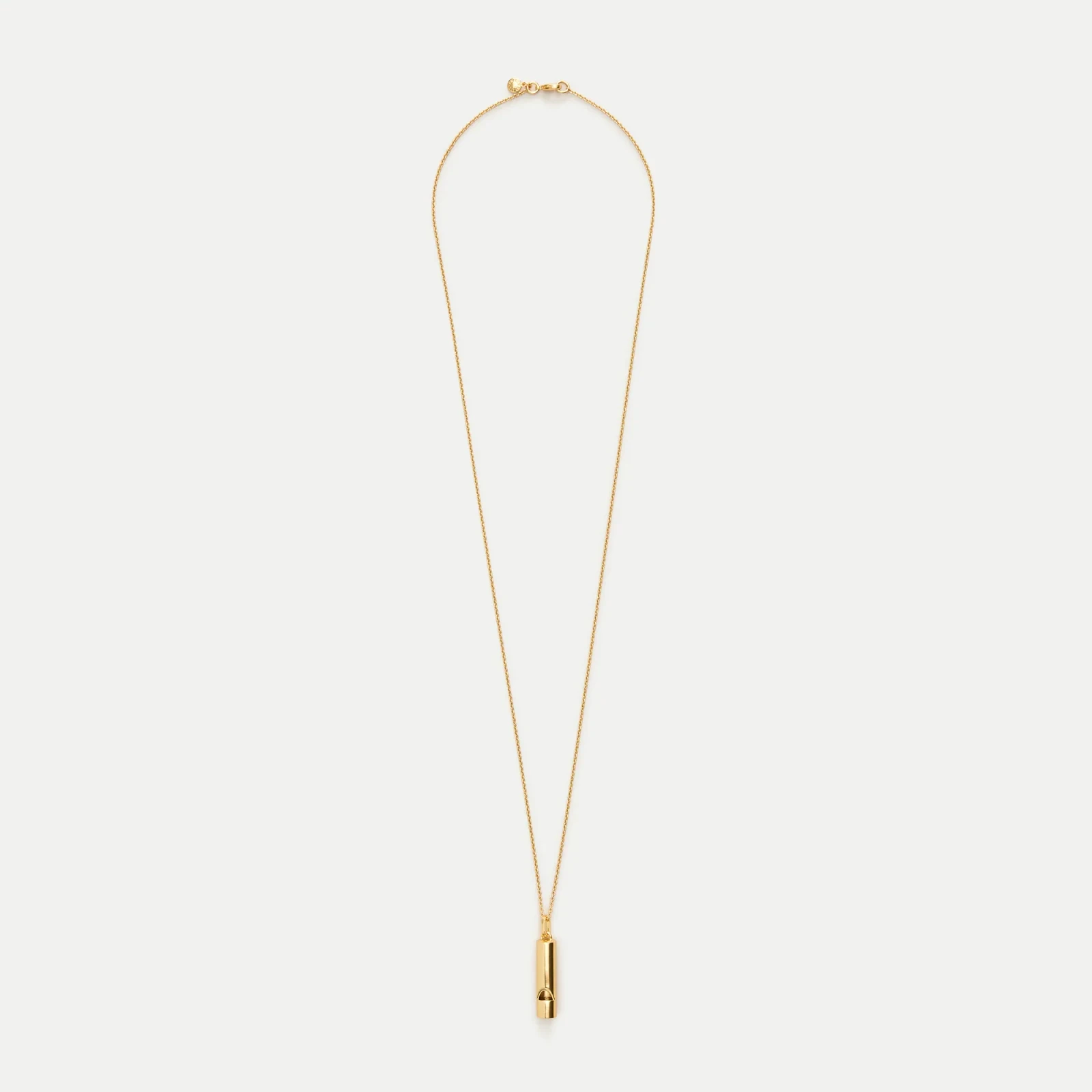 Whistle-pendant necklace