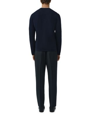 Simkhai Barret Double Layer Crewneck Wool Sweater