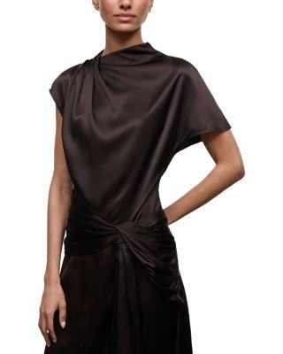 Staud Davina Silk Blend Dress