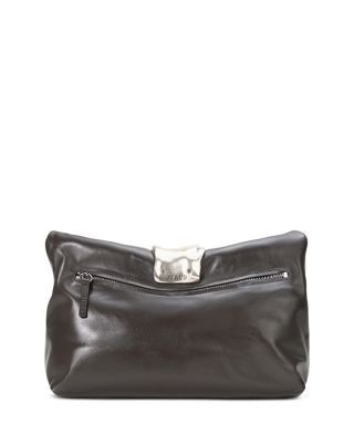 Staud Cuff Leather Clutch