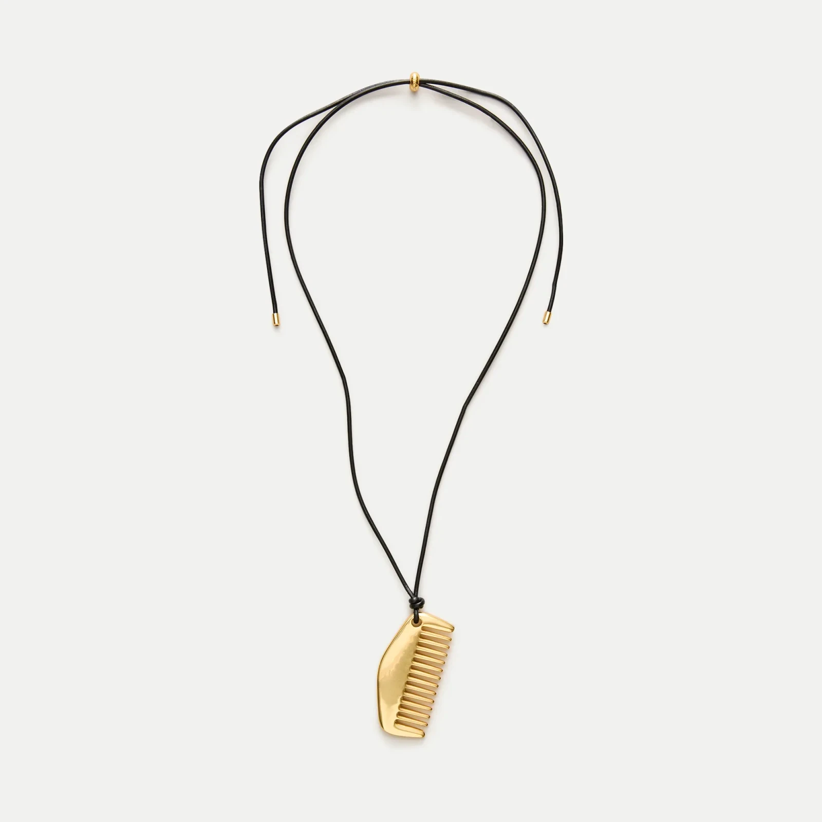 Comb pendant necklace