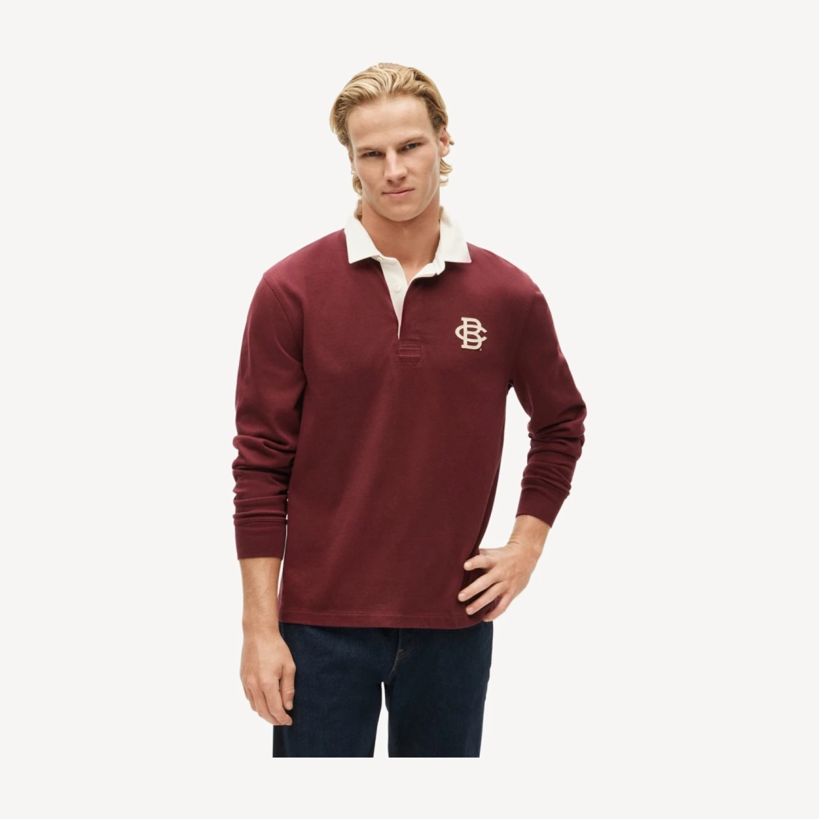 '47 x J.Crew Boston College rugby shirt