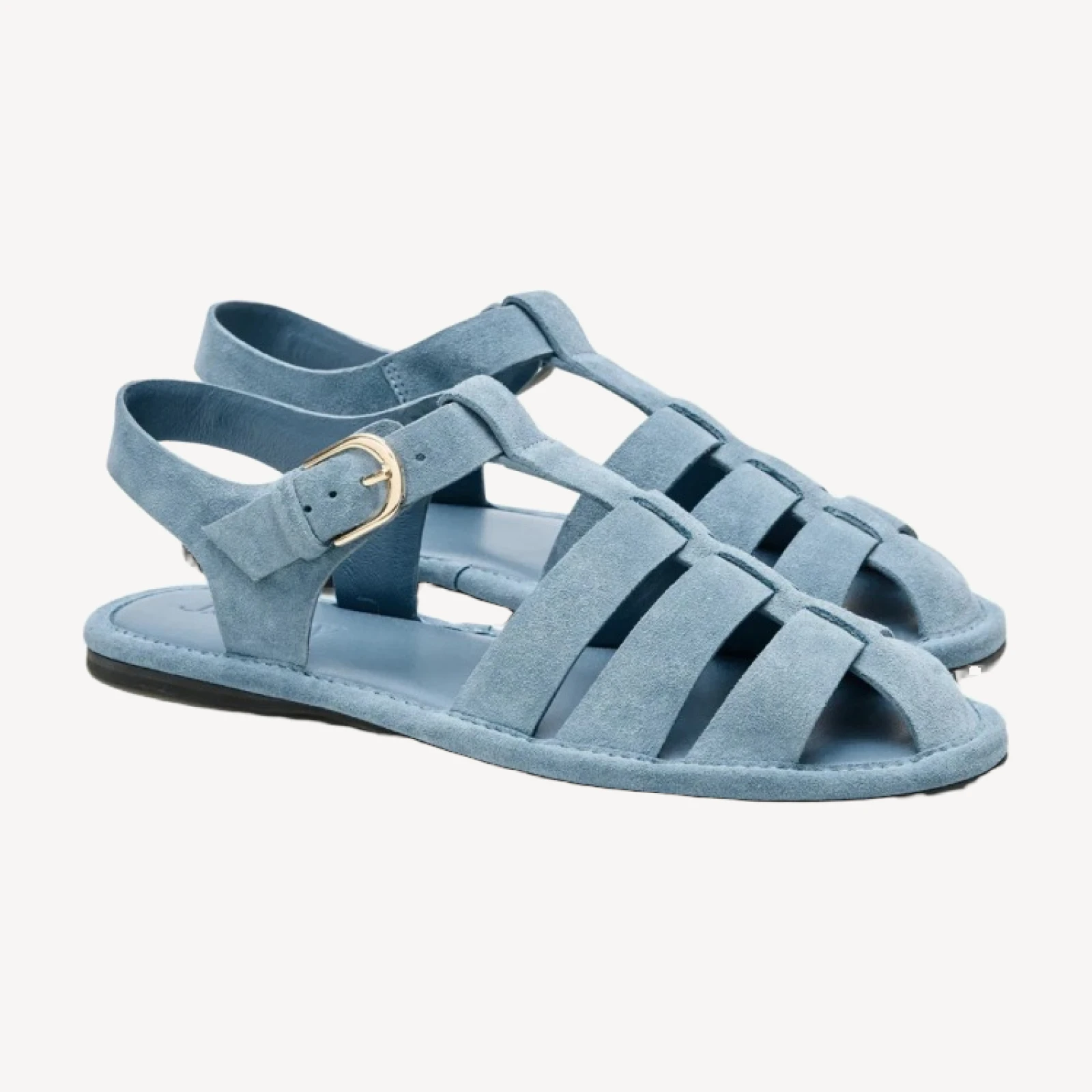 Fisherman sandals in suede