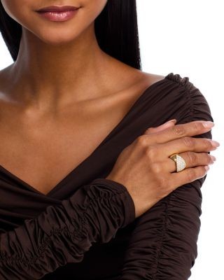 Bloomingdale's Fine Collection Diamond Statement Ring in 14K Yellow Gold, 1.15 tcw