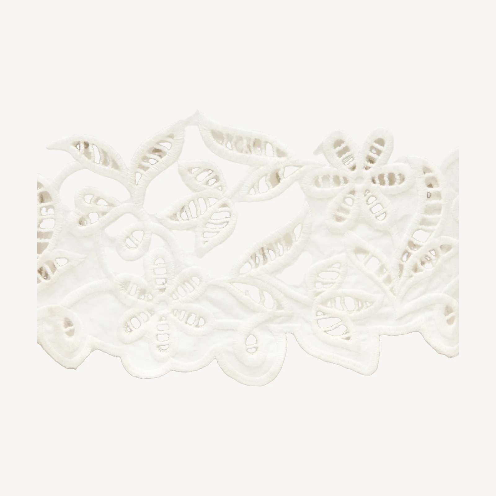 Rori embroidered-hem pant