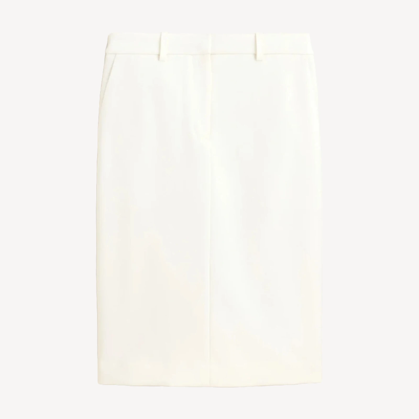 Trouser pencil skirt in four-season stretch