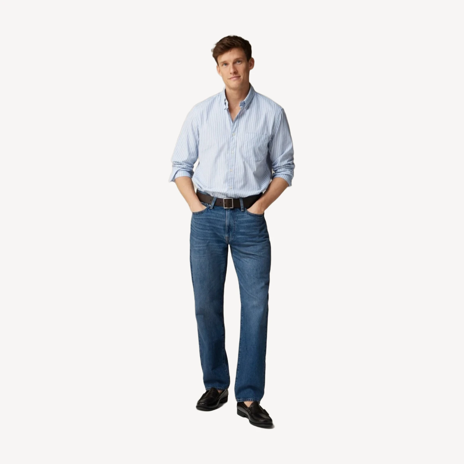 Classic jean in medium wash