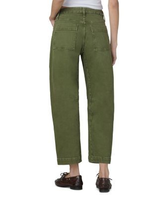 Joe's Jeans The Double Pocket Barrel Jeans in Winter Moss