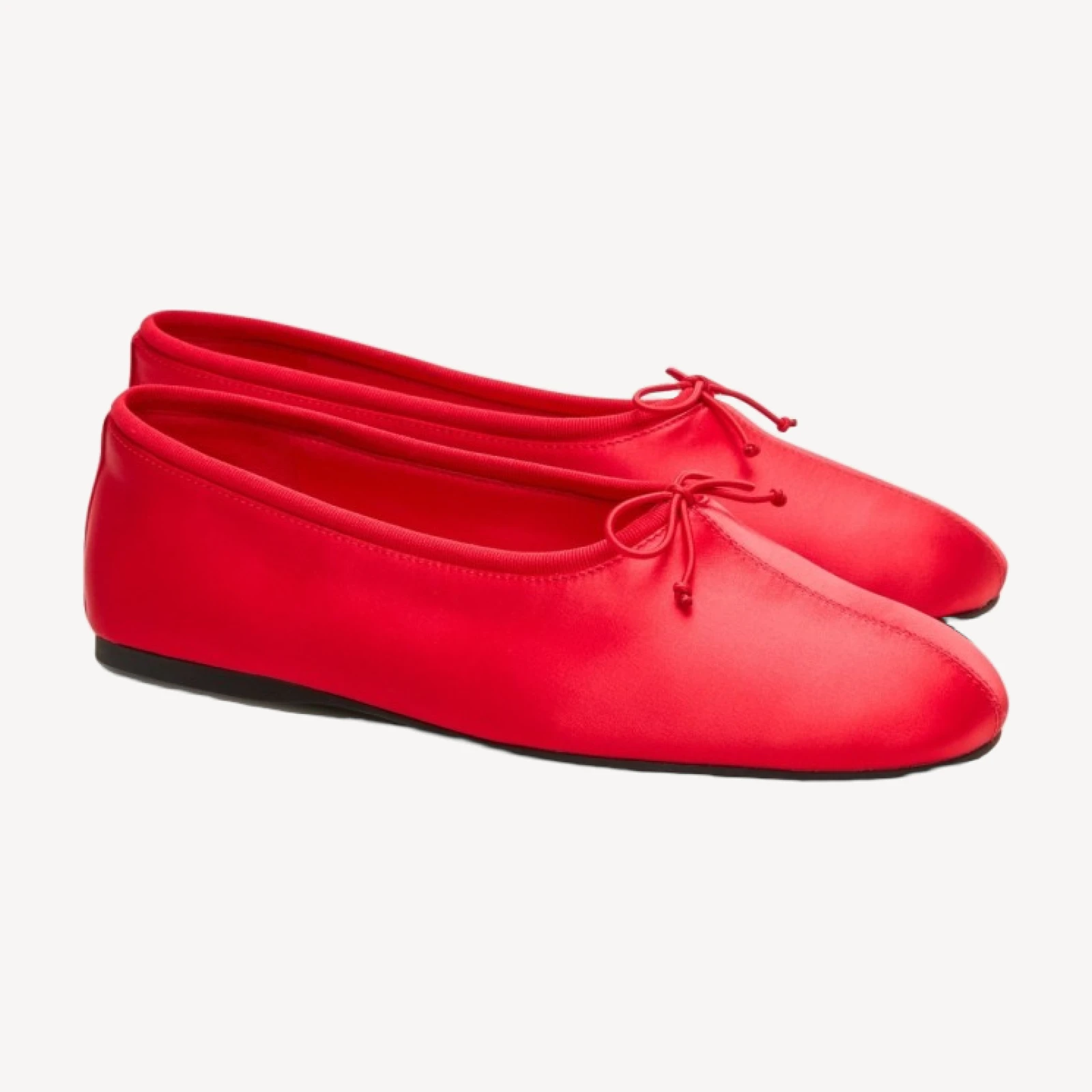 Verona ballet flats in satin