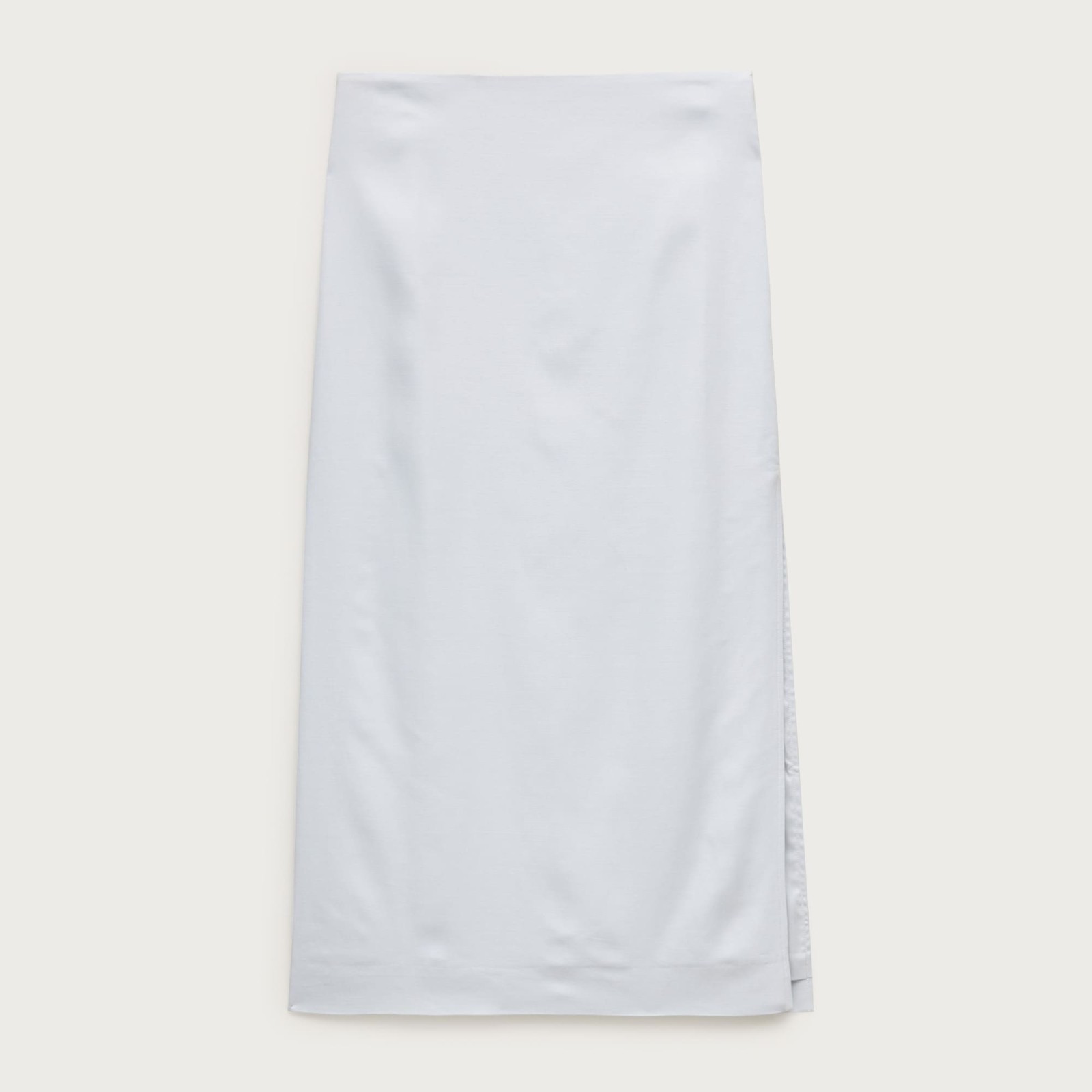 Column skirt in Gramercy linen blend