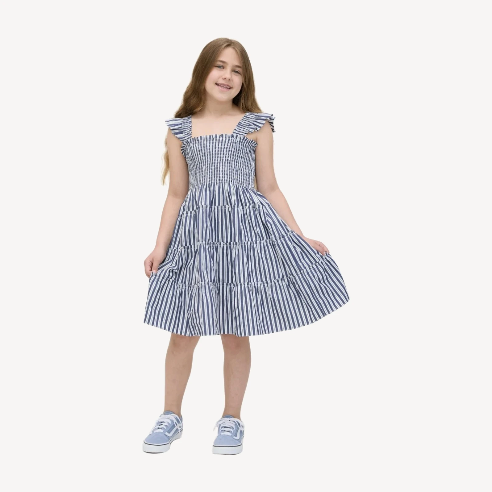The Tiny Ellie Nap Dress - Navy Stripe