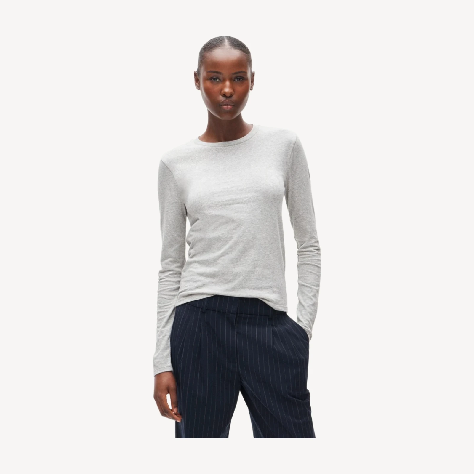 Vintage jersey long-sleeve T-shirt