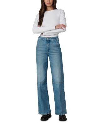 Joe's Jeans The Seamed Mia High Rise Wide Leg Jeans in Miraculous, photo 2